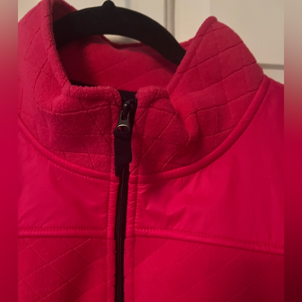 Talbots Fuchsia Quilted Jacket - Picture 5 of 8